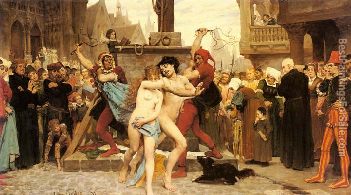 Jules Arsene Garnier Paintings for sale